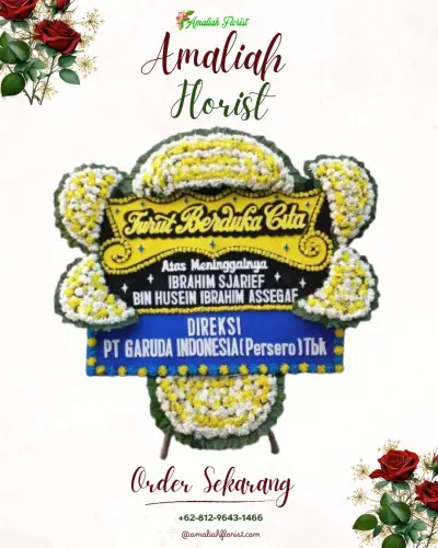 Papan Bunga Duka di Kajongan
